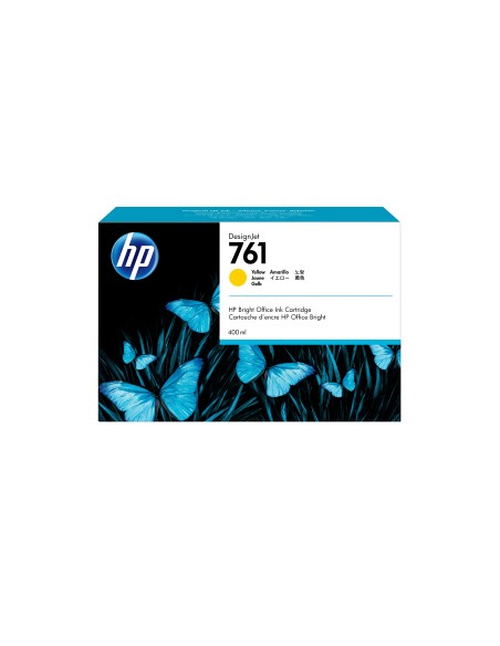 HP Cartucho de tinta DesignJet 761 amarillo de 400 ml