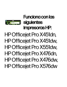 HP Cartucho de tinta original 970XL de alta capacidad negro 2