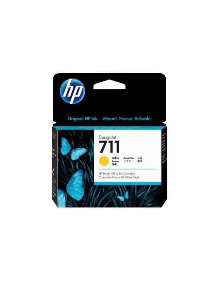 HP Cartucho de tinta DesignJet 711 amarillo de 29 ml