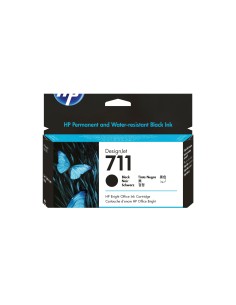HP Cartucho de tina DesignJet 711 negro de 80 ml