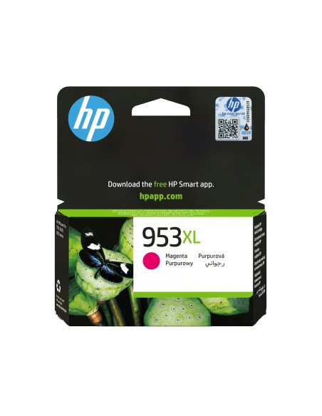 HP Cartucho de tinta Original 953XL de alto rendimiento magenta