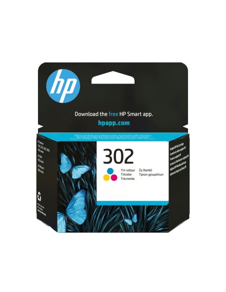 HP Cartucho de tinta original 302 tricolor