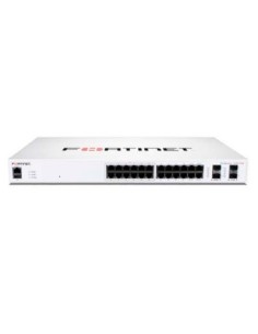 Fortinet FS-124F-FPOE switch Energía sobre Ethernet (PoE) 1U Blanco