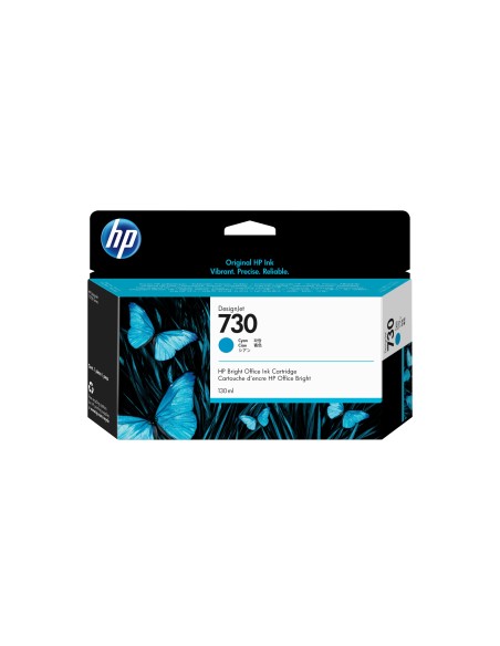 HP Cartucho de tinta DesignJet 730 cian de 130 ml