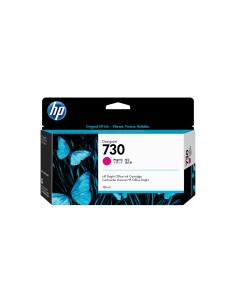 HP Cartucho de tinta DesignJet 730 magenta de 130 ml