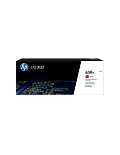 HP LaserJet Cartucho de tóner Original 659X magenta de alta capacidad