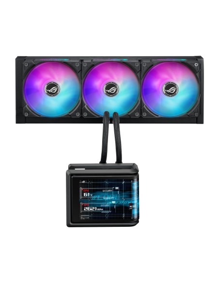 ASUS ROG Ryuo IV SLC 360 ARGB Procesador Sistema de refrigeración líquida todo en uno 12 cm Negro