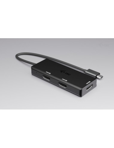 i-tec USB-C Triple 4K HDMI Video Adapter, Power Delivery 100W