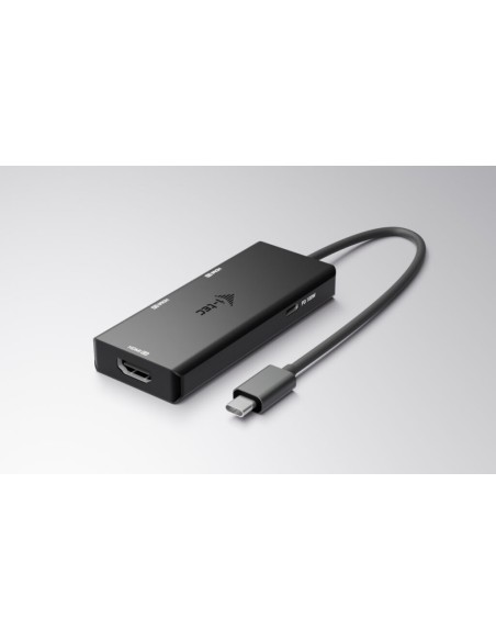 i-tec USB-C Triple 4K HDMI Video Adapter, Power Delivery 100W