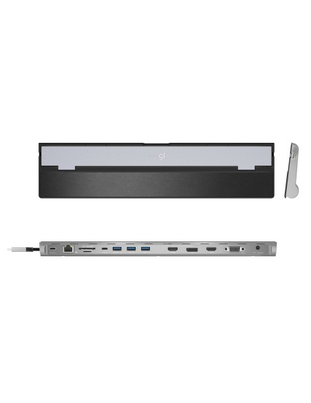 j5create JCD543-N Estación de acoplamiento de tres pantallas USB-C™