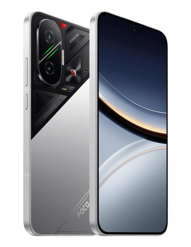 POCO F7 5G 17,4 cm (6.83") SIM doble Android 15 USB Tipo C 12 GB 256 GB 6500 mAh Plata