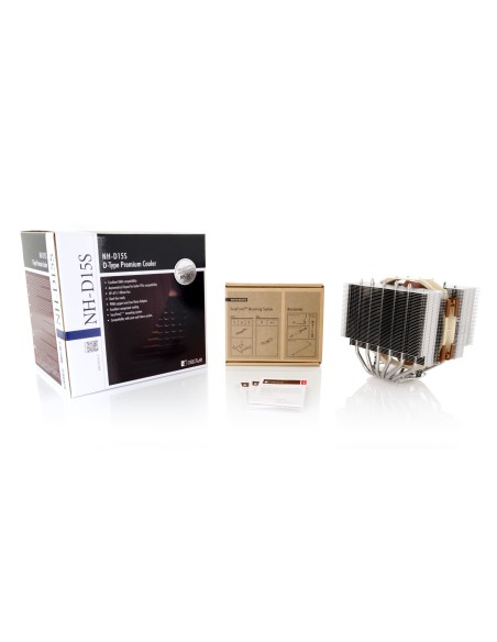 Noctua NH-D15S sistema de refrigeración para ordenador Procesador Enfriador 14 cm Cobre, Metálico