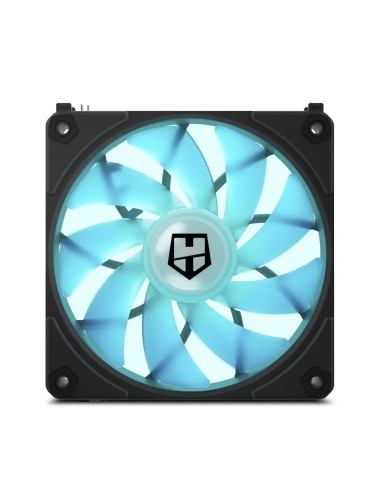 NOX Hummer NXHUMMERELINKBK sistema de refrigeración para ordenador Carcasa del ordenador Ventilador 12 cm Negro 1 pieza(s)