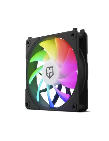 NOX Hummer NXHUMMERELINKBK sistema de refrigeración para ordenador Carcasa del ordenador Ventilador 12 cm Negro 1 pieza(s)