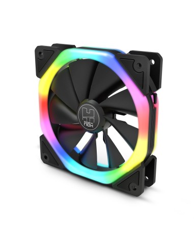 NOX Hummer S-Fan Carcasa del ordenador Ventilador 12 cm Negro