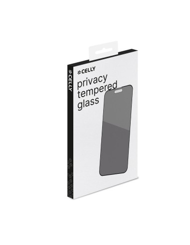 Celly PRIVACYF1056BK protector de pantalla o trasero para teléfono móvil Protector de pantalla para privacidad Apple 1 pieza(s)