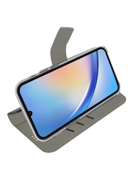 Celly WALLY1063 funda para teléfono móvil 16,8 cm (6.6") Funda cartera Negro