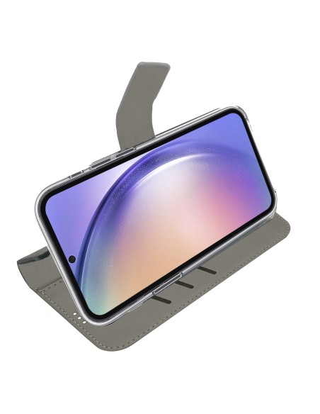 Celly WALLY1064 funda para teléfono móvil 16,8 cm (6.6") Funda cartera Negro