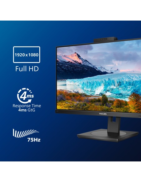 Philips S Line 272S1MH 00 pantalla para PC 68,6 cm (27") 1920 x 1080 Pixeles Full HD LED Negro
