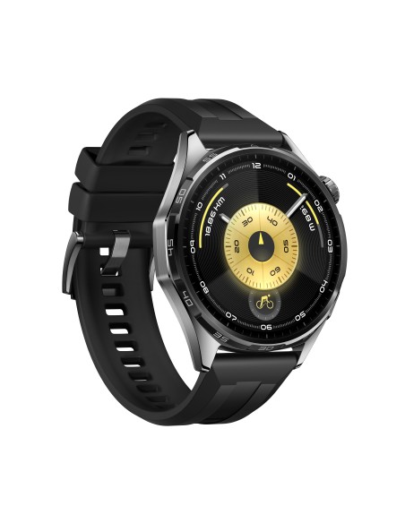 Huawei WATCH GT6 3,73 cm (1.47") AMOLED 46 mm Digital 466 x 466 Pixeles Pantalla táctil Negro GPS (satélite)