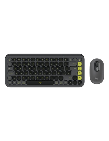 Logitech 920-013118 teclado Ratón incluido Universal Bluetooth QWERTY Español Grafito