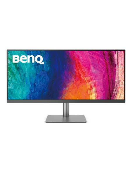 BenQ PD3420Q pantalla para PC 86,4 cm (34") 3440 x 1440 Pixeles Quad HD LED Gris
