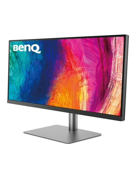 BenQ PD3420Q pantalla para PC 86,4 cm (34") 3440 x 1440 Pixeles Quad HD LED Gris