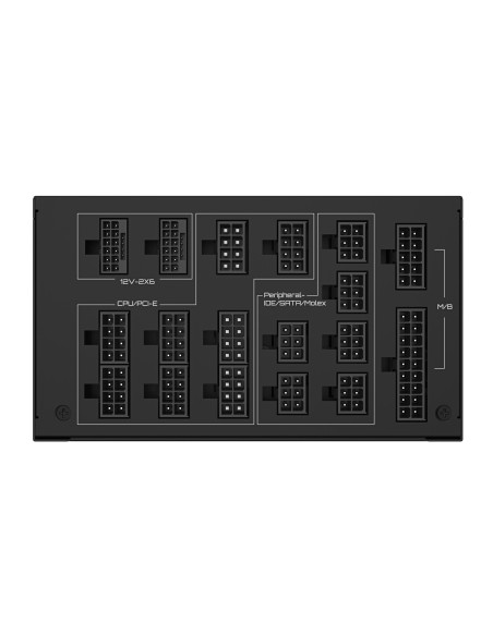 GIGABYTE UD1600PM PG5 AI TOP unidad de fuente de alimentación 1600 W 20+4 pin ATX ATX Negro