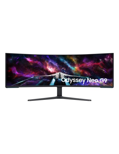 Samsung G95NC pantalla para PC 144,8 cm (57") 7680 x 2160 Pixeles Dual UHD LED Negro, Blanco
