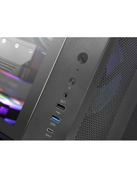 Mars Gaming MC-CURV Midi Tower Negro