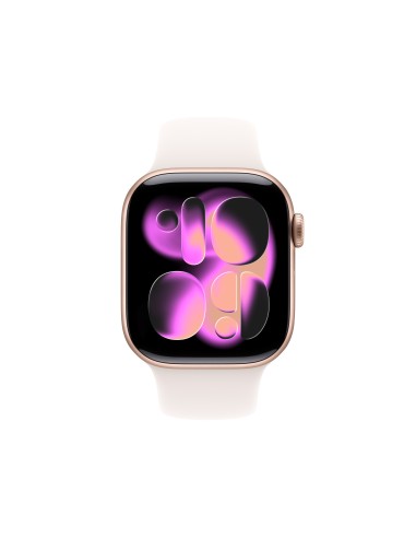 Apple Watch Series 11 OLED 42 mm Digital 374 x 446 Pixeles Pantalla táctil 5G Oro rosa Wifi GPS (satélite)