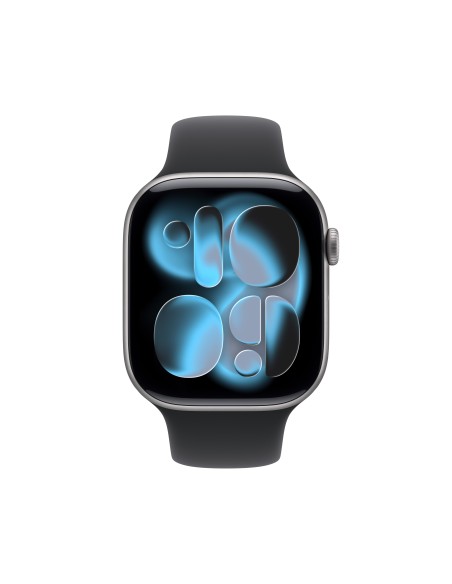 Apple Watch Series 11 OLED 46 mm Digital 416 x 496 Pixeles Pantalla táctil 5G Gris Wifi GPS (satélite)