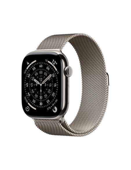 Apple Watch Series 11 OLED 46 mm Digital 416 x 496 Pixeles Pantalla táctil 5G Titanio Wifi GPS (satélite)