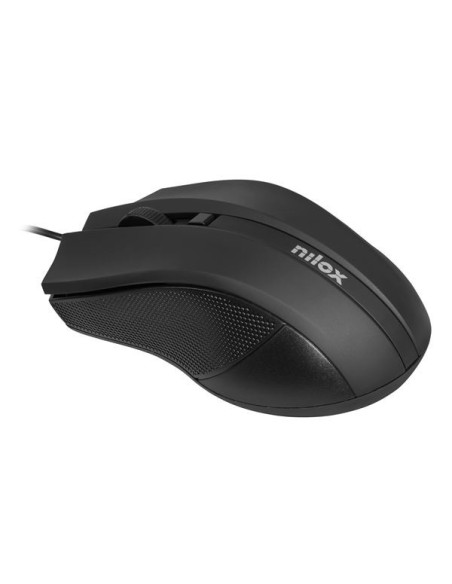 Nilox RATON ÓPTICO USB 1600 DPI -NEGRO