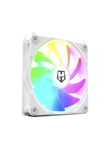 NOX Hummer NXHUMMERELINKWH sistema de refrigeración para ordenador Carcasa del ordenador Ventilador 12 cm Blanco 1 pieza(s)