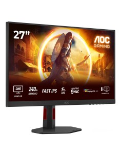 AOC G4 Q27G4ZR pantalla para PC 68,6 cm (27") 2560 x 1440 Pixeles Quad HD LED Negro, Rojo 2