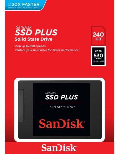 SanDisk Plus 240 GB 2.5" Serial ATA III SLC