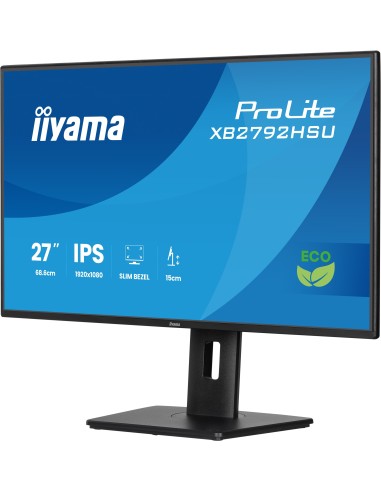 iiyama ProLite XB2792HSU-B1 pantalla para PC 68,6 cm (27") 1920 x 1080 Pixeles Full HD LED Negro