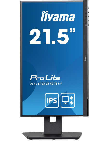 iiyama ProLite XUB2293HS-B3 pantalla para PC 54,6 cm (21.5") 1920 x 1080 Pixeles Full HD LED Negro