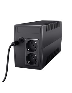 Trust Paxxon sistema de alimentación ininterrumpida (UPS) 0,8 kVA 480 W 2 salidas AC 2