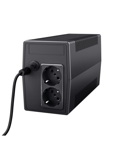 Trust Paxxon sistema de alimentación ininterrumpida (UPS) 0,8 kVA 480 W 2 salidas AC