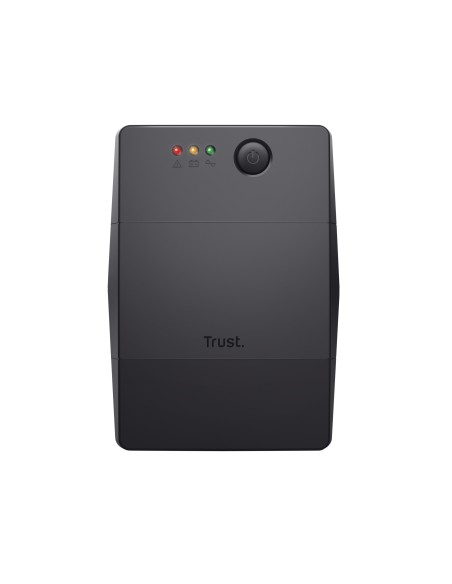 Trust Paxxon sistema de alimentación ininterrumpida (UPS) 0,8 kVA 480 W 2 salidas AC