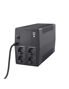 Trust Paxxon sistema de alimentación ininterrumpida (UPS) 1 kVA 600 W 4 salidas AC 2