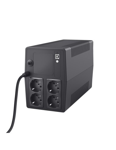 Trust Paxxon sistema de alimentación ininterrumpida (UPS) 1 kVA 600 W 4 salidas AC