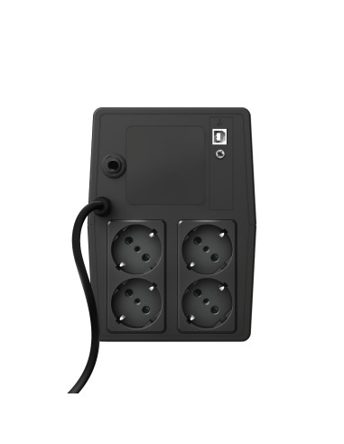 Trust Paxxon sistema de alimentación ininterrumpida (UPS) 1 kVA 600 W 4 salidas AC