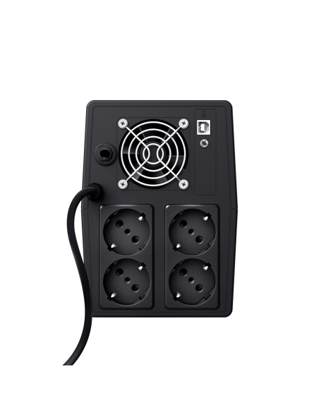 Trust Paxxon sistema de alimentación ininterrumpida (UPS) 1,5 kVA 900 W 4 salidas AC