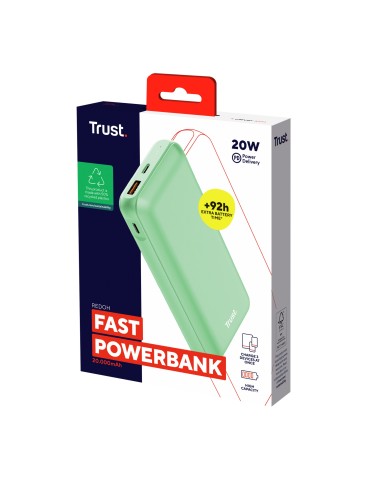 Trust Redoh Ión de litio 20000 mAh Verde