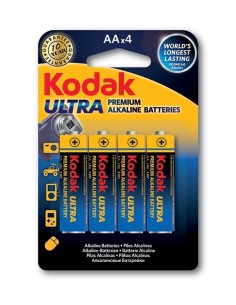 Kodak Ultra Premium Batería de un solo uso AA Alcalino