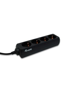 Equip 333281 base múltiple 1,1 m 4 salidas AC Negro