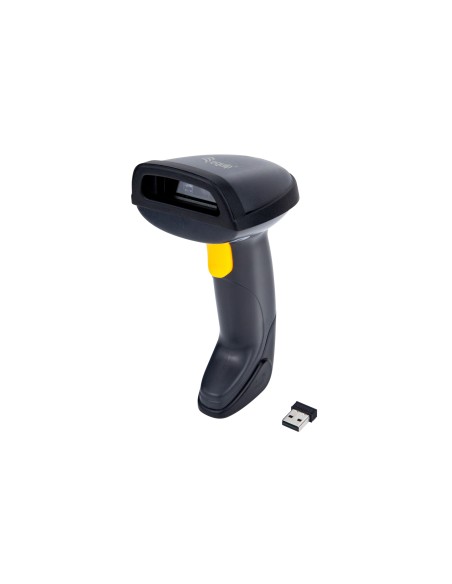 Equip 351029 lector de código de barras Lector de códigos de barras portátil 1D 2D CMOS Negro